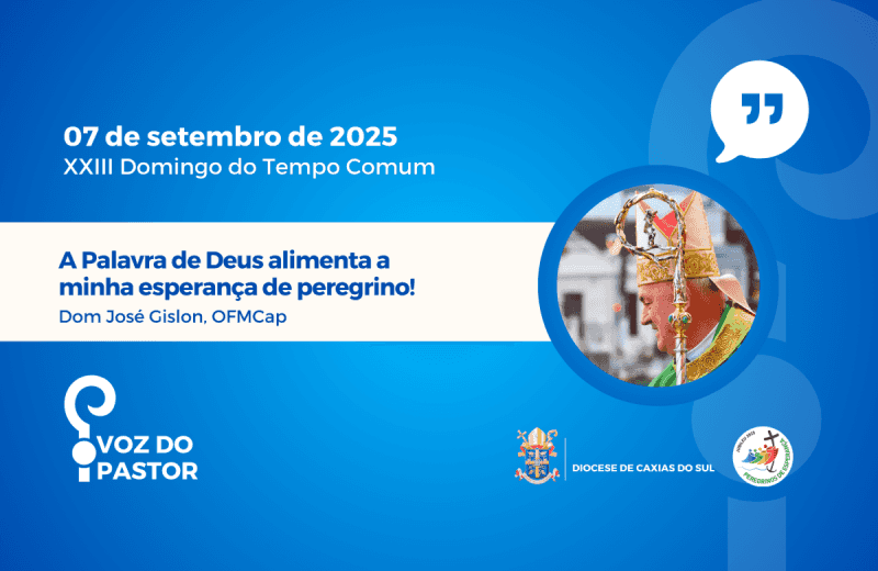 Foto de capa da notícia A Palavra de Deus alimenta a minha esperança de peregrino!