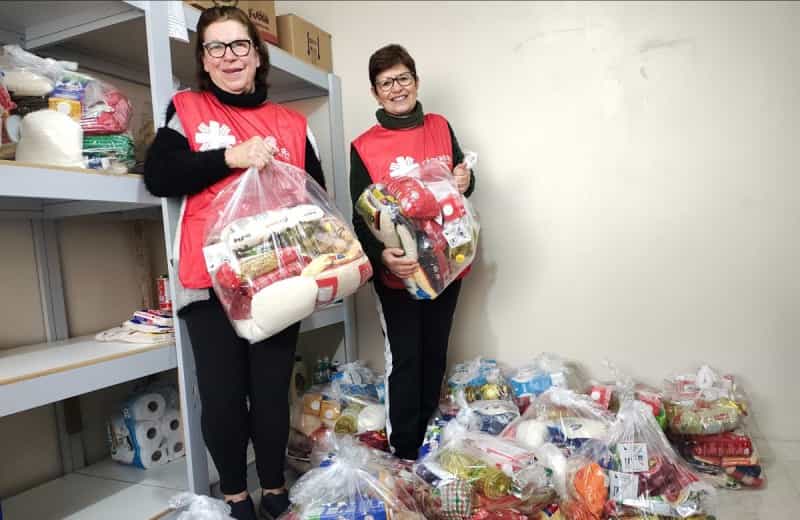 Foto de capa da notícia Ação Solidária de Inverno da Cáritas da Diocese de Caxias: famílias aquecidas e com comida na mesa
