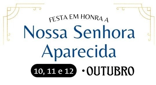Festa em honra a Nossa Senhora Aparecida